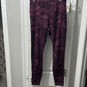 Avia Women’s Purple Camo Leggings